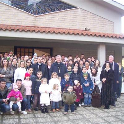 Ladispoli (Italia): Sărbătoare împreună cu PS Aurel Percă