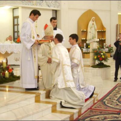8 decembrie 2008: Iaşi: Sfinţire de diaconi