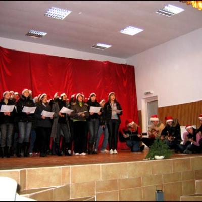 13 decembrie 2008: Săbăoani: Concert de colinde
