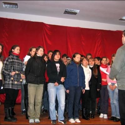 13 decembrie 2008: Săbăoani: Concert de colinde