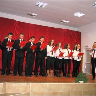 13 decembrie 2008: Săbăoani: Concert de colinde