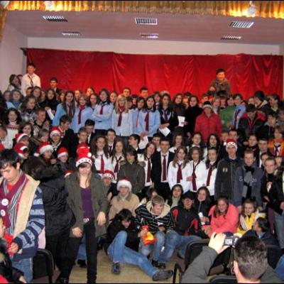 13 decembrie 2008: Săbăoani: Concert de colinde