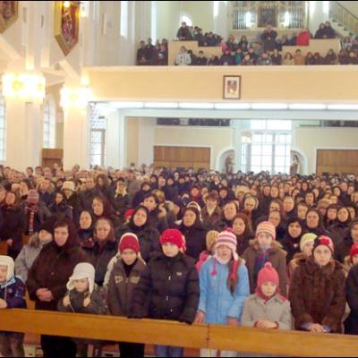 14 decembrie 2008: Butea: Sfinţirea clopotelor noi