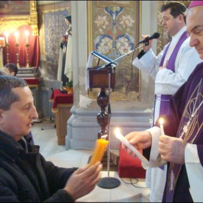 20 decembrie 2008: Iaşi: Lumina păcii de la Betleem