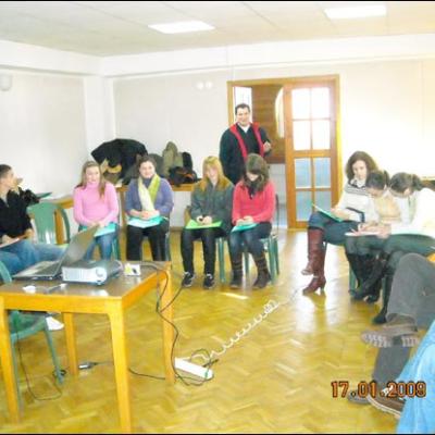 16-18 ianuarie 2009: Chişinău: Schimb de experienţă cu tineri din Dieceza de Iaşi