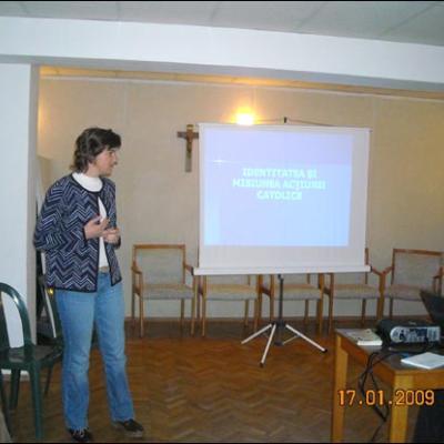16-18 ianuarie 2009: Chişinău: Schimb de experienţă cu tineri din Dieceza de Iaşi