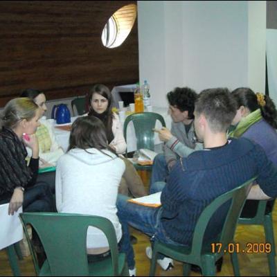 16-18 ianuarie 2009: Chişinău: Schimb de experienţă cu tineri din Dieceza de Iaşi