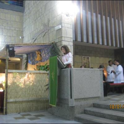 18 ianuarie 2009: Fiumicino (Italia): "Nu mai suntem străini..."