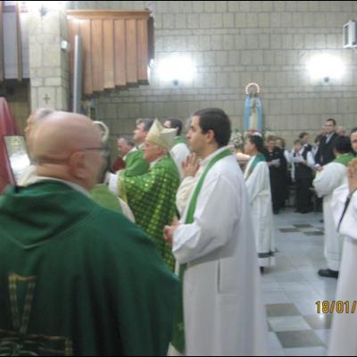 18 ianuarie 2009: Fiumicino (Italia): "Nu mai suntem străini..."