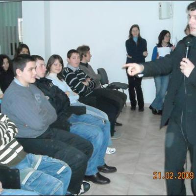 21 februarie 2009: Iaşi: Curs de formare pentru tinerii din Acţiunea Catolică