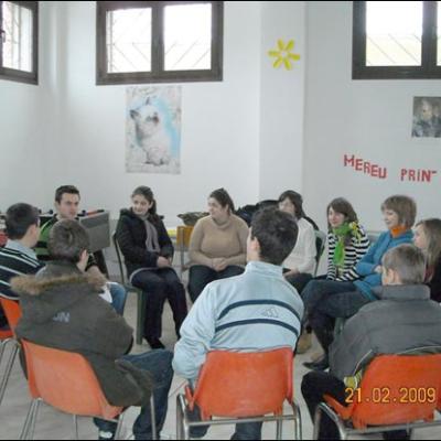 21 februarie 2009: Iaşi: Curs de formare pentru tinerii din Acţiunea Catolică