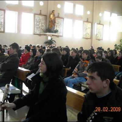 28 februarie 2009: Roman: Curs de formare pentru tinerii din Acţiunea Catolică