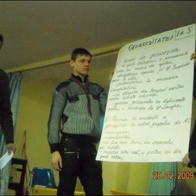 28 februarie 2009: Roman: Curs de formare pentru tinerii din Acţiunea Catolică