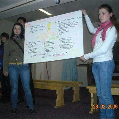 28 februarie 2009: Roman: Curs de formare pentru tinerii din Acţiunea Catolică