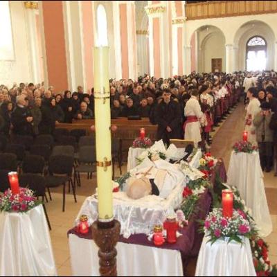 2 martie 2009: Luizi-Călugăra: Funeraliile pr. Iosif Pal