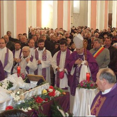 2 martie 2009: Luizi-Călugăra: Funeraliile pr. Iosif Pal