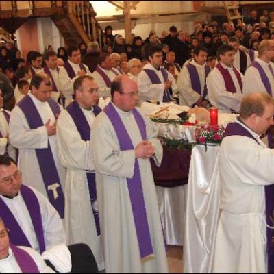 2 martie 2009: Luizi-Călugăra: Funeraliile pr. Iosif Pal