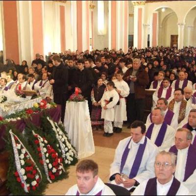 2 martie 2009: Luizi-Călugăra: Funeraliile pr. Iosif Pal