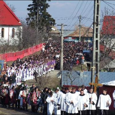 2 martie 2009: Luizi-Călugăra: Funeraliile pr. Iosif Pal