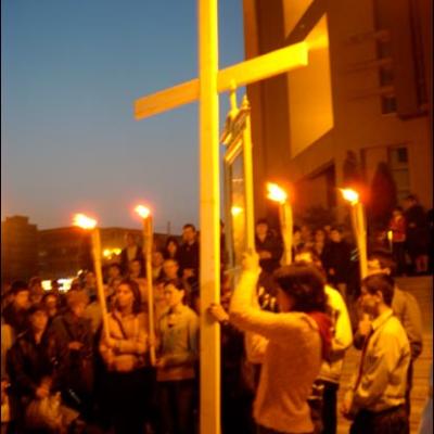 5 aprilie 2009: Bacău: Manifestare a credinţei pe străzile oraşului