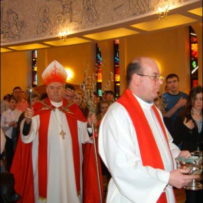 5 aprilie 2009: Iaşi: Liturghia tinerilor din Duminica Floriilor