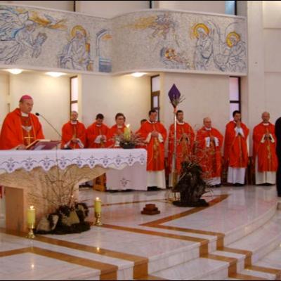 5 aprilie 2009: Iaşi: Liturghia tinerilor din Duminica Floriilor