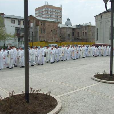 9 aprilie 2009: Iaşi: Liturghia Crismei (Foto: Ovidiu Bişog)