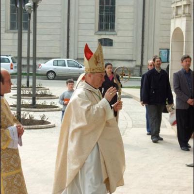 9 aprilie 2009: Iaşi: Liturghia Crismei (Foto: Ovidiu Bişog)
