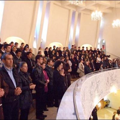 9 aprilie 2009: Iaşi: Liturghia Crismei (Foto: Ovidiu Bişog)