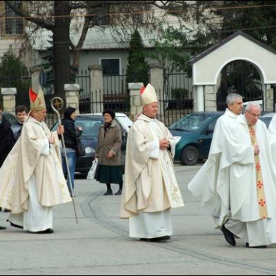 9 aprilie 2009: Iaşi: Liturghia Crismei (Foto: Ovidiu Bişog)