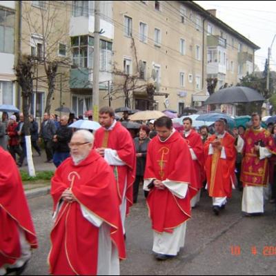 10 aprilie 2009: Oneşti: Vinerea Sfântă