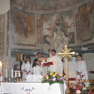11 aprilie 2009: Cesano (Italia): Învierea Domnului în limba română