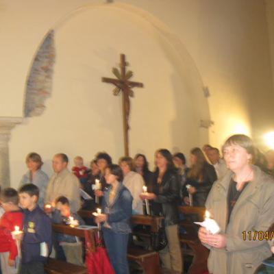 11 aprilie 2009: Cesano (Italia): Învierea Domnului în limba română