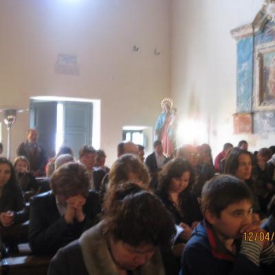 11 aprilie 2009: Cesano (Italia): Învierea Domnului în limba română