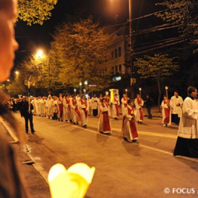 11/12 aprilie 2009: Iaşi (ERC): Slujba de Învierea Domnului (FOCUS)