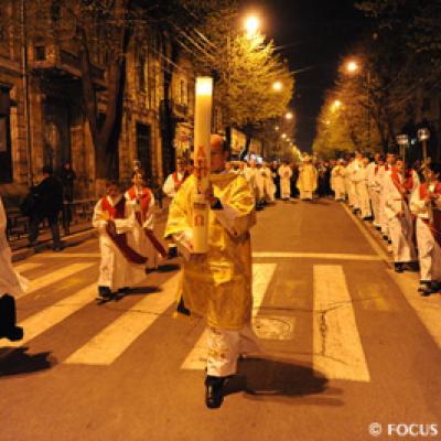 11/12 aprilie 2009: Iaşi (ERC): Slujba de Învierea Domnului (FOCUS)