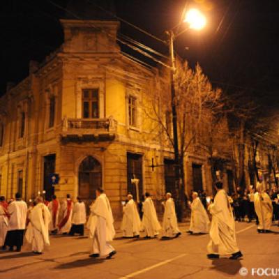 11/12 aprilie 2009: Iaşi (ERC): Slujba de Învierea Domnului (FOCUS)