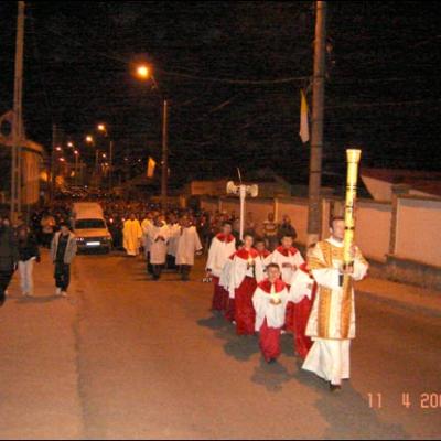 12 aprilie 2009: Oneşti: Învierea Domnului