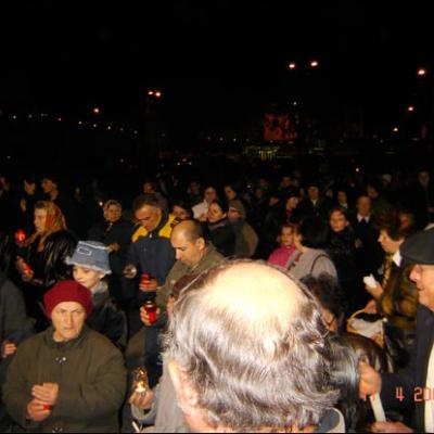 12 aprilie 2009: Oneşti: Învierea Domnului