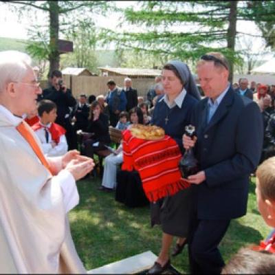 19 aprilie 2009: Traian (BC): Primul Misionar Oblat al Mariei Imaculate din România