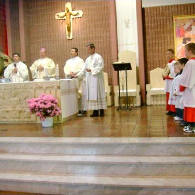 18-20 aprilie 2009: Milano: Vizita PS Percă Aurel la comunitatea catolică română