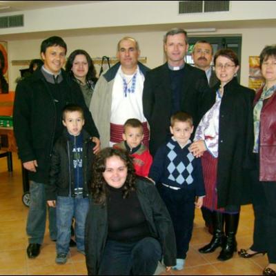 18-20 aprilie 2009: Milano: Vizita PS Percă Aurel la comunitatea catolică română