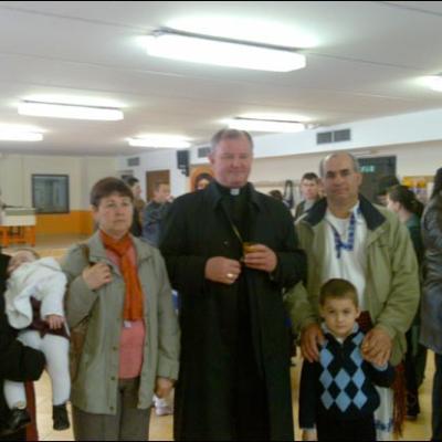 18-20 aprilie 2009: Milano: Vizita PS Percă Aurel la comunitatea catolică română