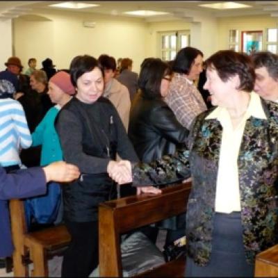 25 aprilie 2009: Iaşi: Întâlnirea de primăvară a terezinelor (Foto: Ovidiu Bişog)