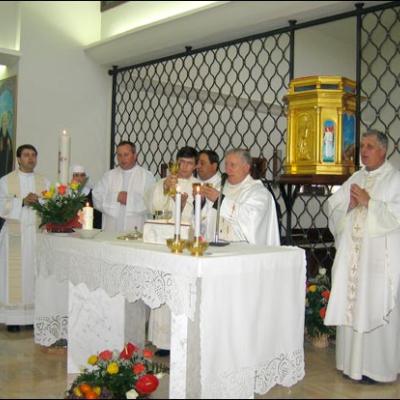26 aprilie 2009: Viişoara: Ceremonial de înveşmântare la Mănăstirea "Maica Unităţii"