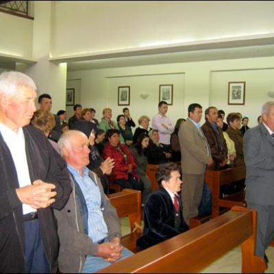 26 aprilie 2009: Viişoara: Ceremonial de înveşmântare la Mănăstirea "Maica Unităţii"
