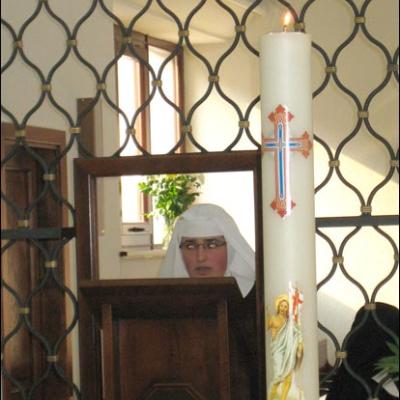 26 aprilie 2009: Viişoara: Ceremonial de înveşmântare la Mănăstirea "Maica Unităţii"
