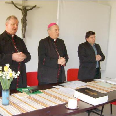 29 aprilie 2009: Traian: Întrunirea Consiliului Pastoral Diecezan