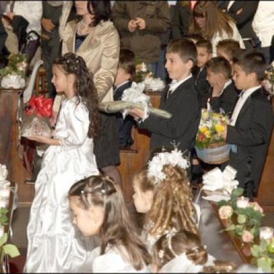 1 mai 2009: Torino: Prima sfântă Împărtăşanie