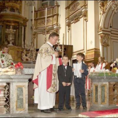 1 mai 2009: Torino: Prima sfântă Împărtăşanie